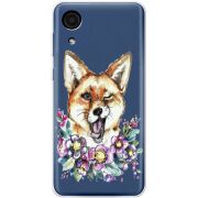 Прозрачный чехол BoxFace Samsung Galaxy A03 Core (A032F) Winking Fox