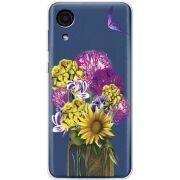 Прозрачный чехол BoxFace Samsung Galaxy A03 Core (A032F) My Bouquet