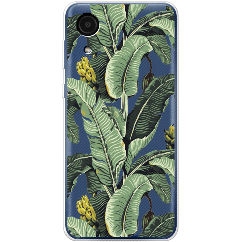 Прозрачный чехол BoxFace Samsung Galaxy A03 Core (A032F) Banana Leaves