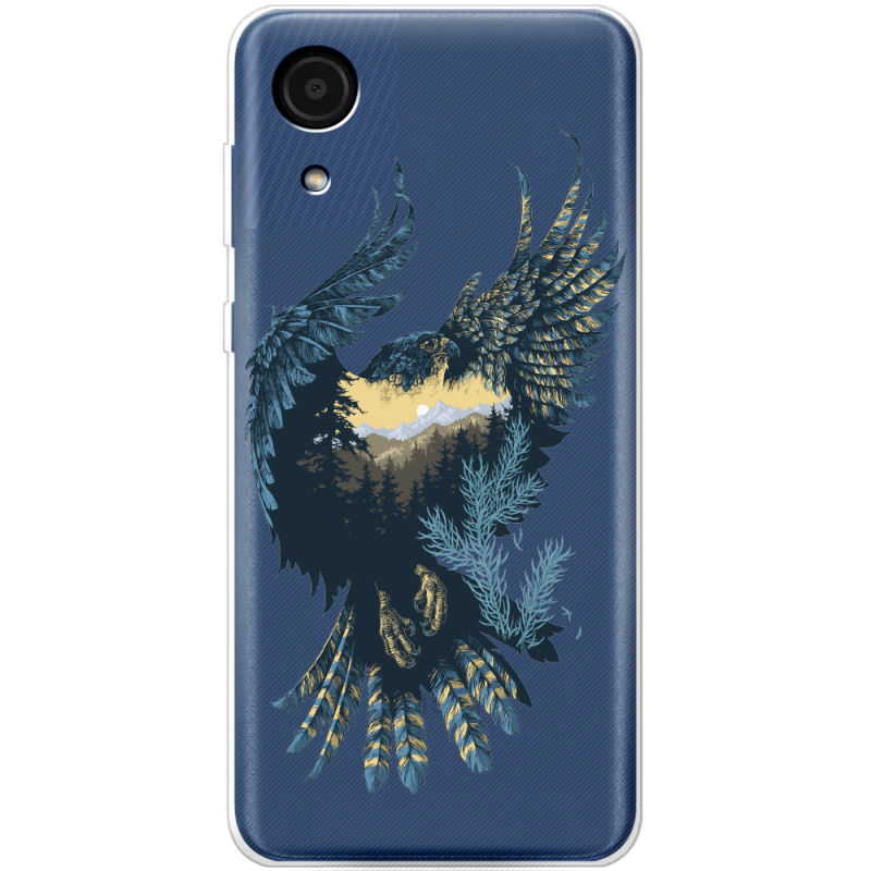 Прозрачный чехол BoxFace Samsung Galaxy A03 Core (A032F) Eagle