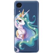 Чехол со стразами BoxFace Samsung Galaxy A03 Core (A032F) Unicorn Queen