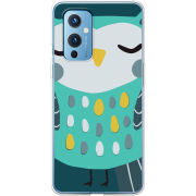 Чехол BoxFace OnePlus 9 Green Owl