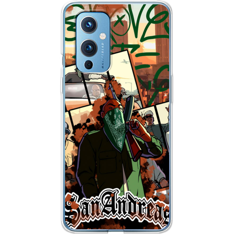 Чехол BoxFace OnePlus 9 GTA San Andreas