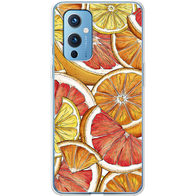 Чехол BoxFace OnePlus 9 Citrus Pattern