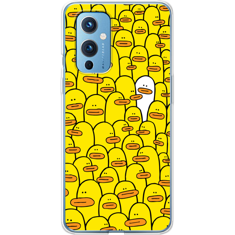 Чехол BoxFace OnePlus 9 Yellow Ducklings