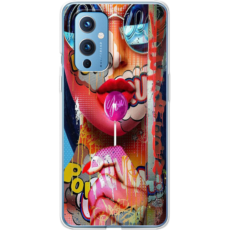 Чехол BoxFace OnePlus 9 Colorful Girl