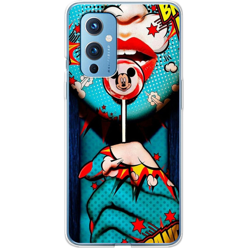 Чехол BoxFace OnePlus 9 Girl Pop Art