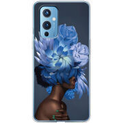 Чехол BoxFace OnePlus 9 Exquisite Blue Flowers