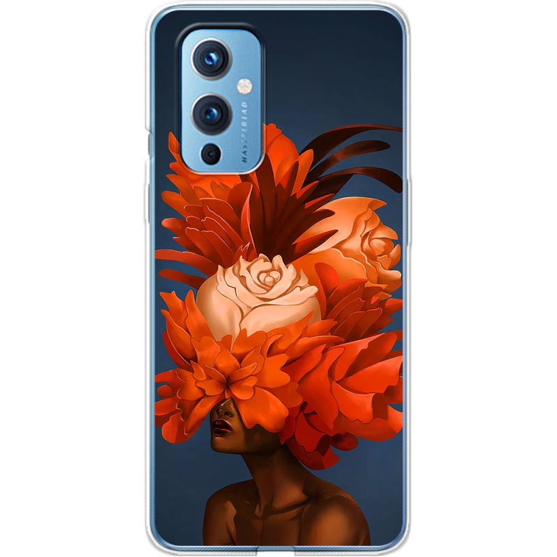 Чехол BoxFace OnePlus 9 Exquisite Orange Flowers