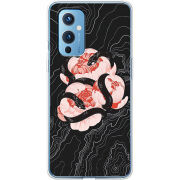 Чехол BoxFace OnePlus 9 Snake Rose