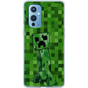 Чехол BoxFace OnePlus 9 Minecraft Creeper