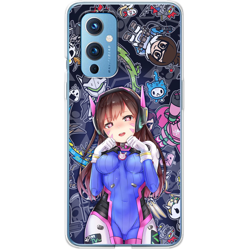 Чехол BoxFace OnePlus 9 Overwatch D.VA