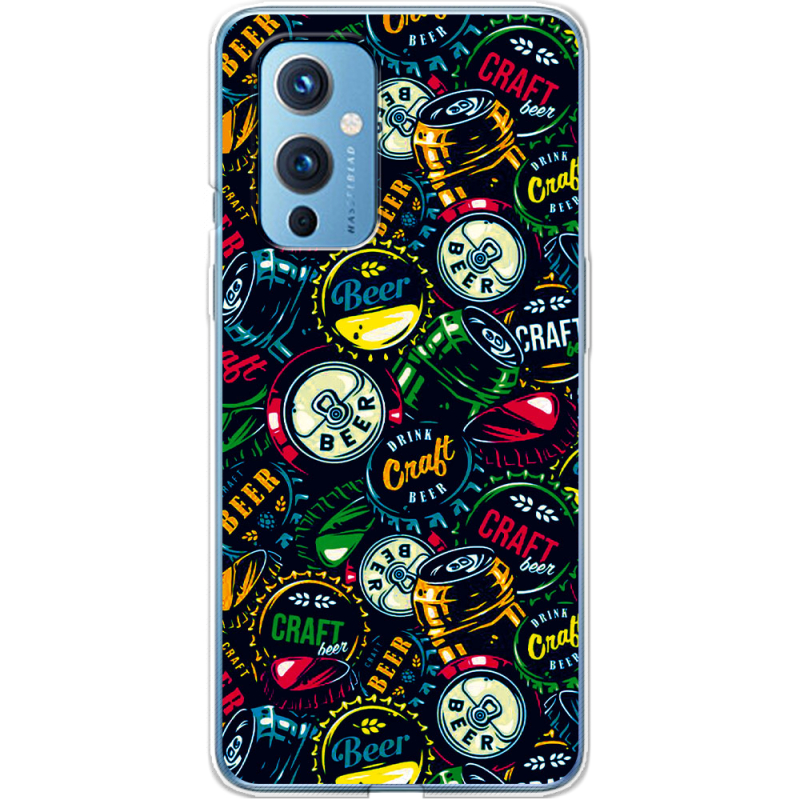 Чехол BoxFace OnePlus 9 Bottle Caps