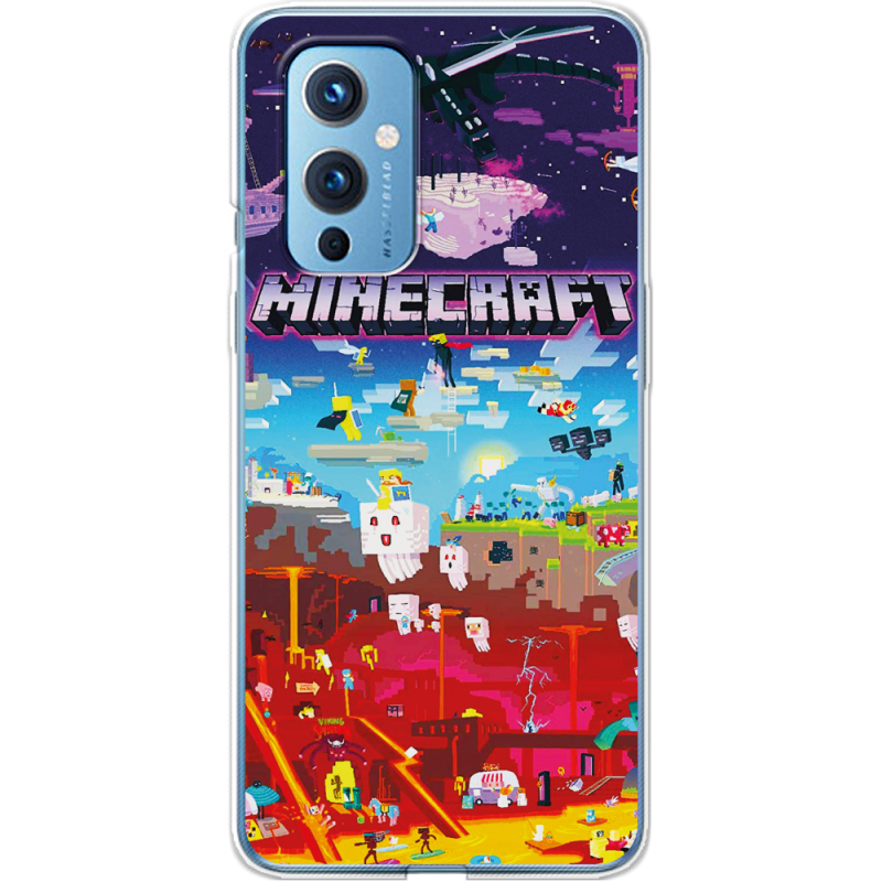 Чехол BoxFace OnePlus 9 Minecraft World Beyond