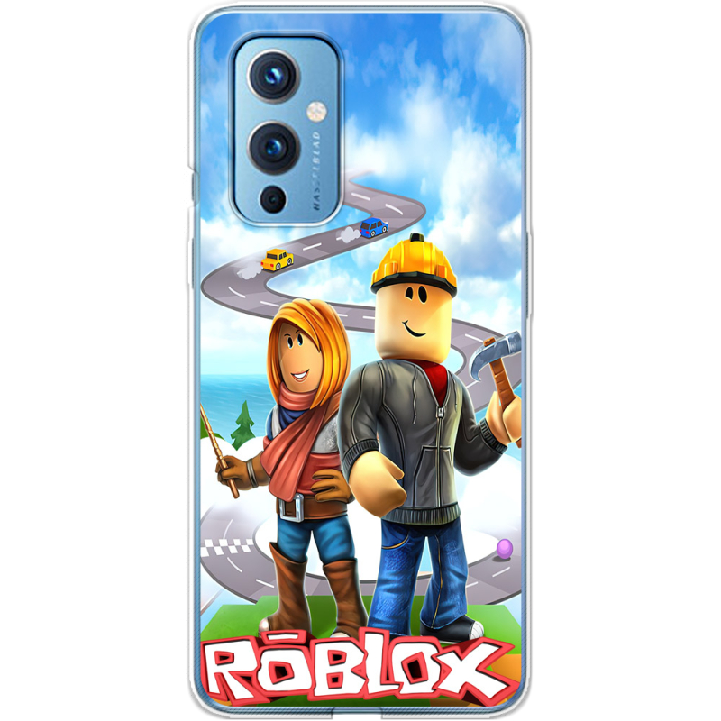 Чехол BoxFace OnePlus 9 Roblox Білдерман