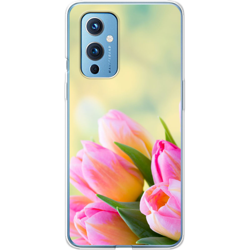 Чехол BoxFace OnePlus 9 Bouquet of Tulips