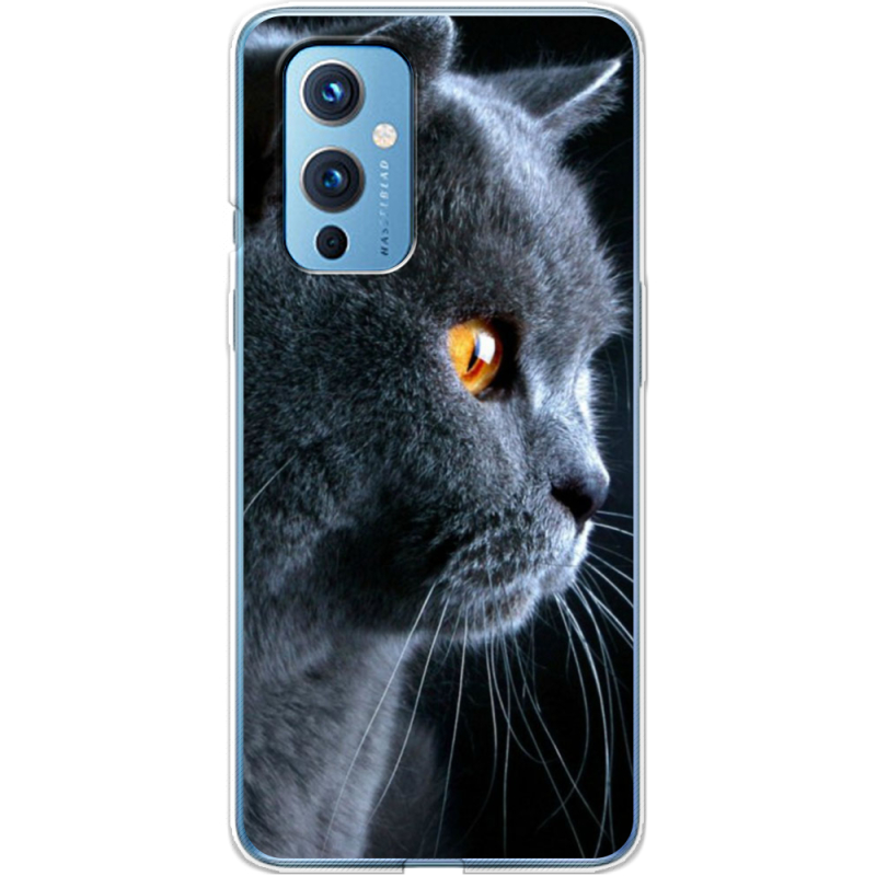 Чехол BoxFace OnePlus 9 English cat