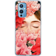 Чехол BoxFace OnePlus 9 Girl in Flowers