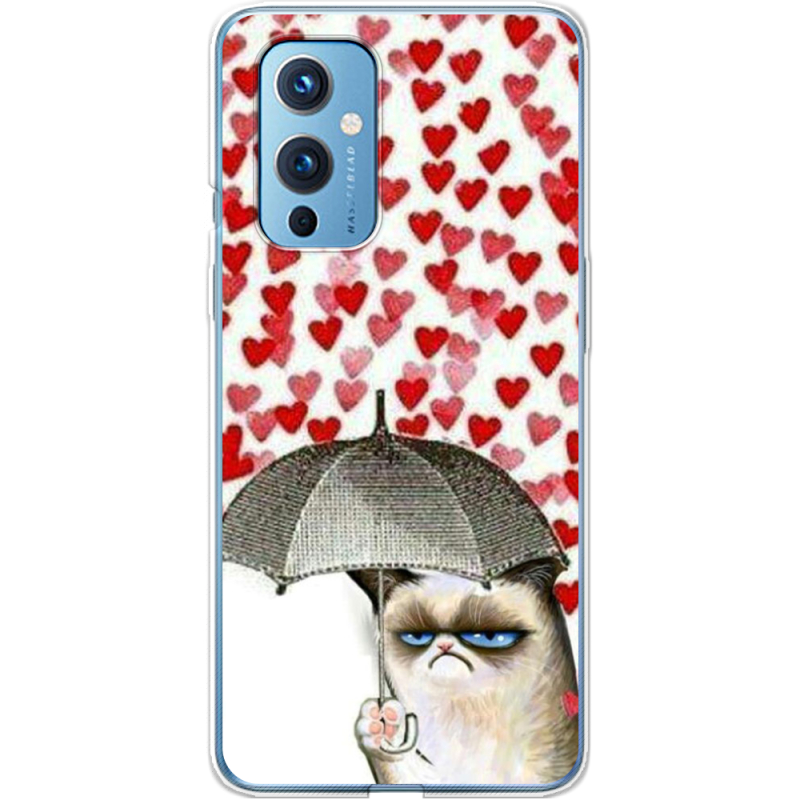 Чехол BoxFace OnePlus 9 Raining Hearts