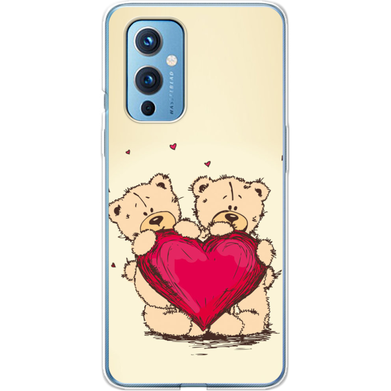 Чехол BoxFace OnePlus 9 Teddy Bear Love