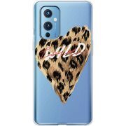 Прозрачный чехол BoxFace OnePlus 9 Wild Love