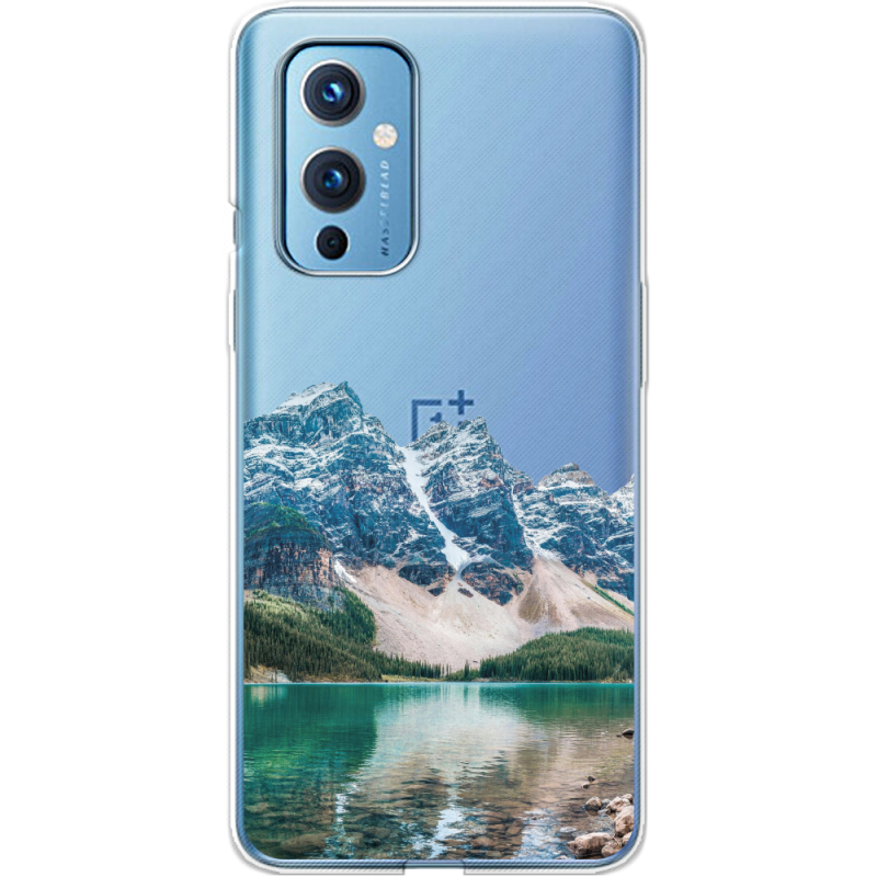 Прозрачный чехол BoxFace OnePlus 9 Blue Mountain