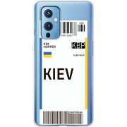 Прозрачный чехол BoxFace OnePlus 9 Ticket Kiev