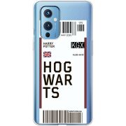Прозрачный чехол BoxFace OnePlus 9 Ticket Hogwarts