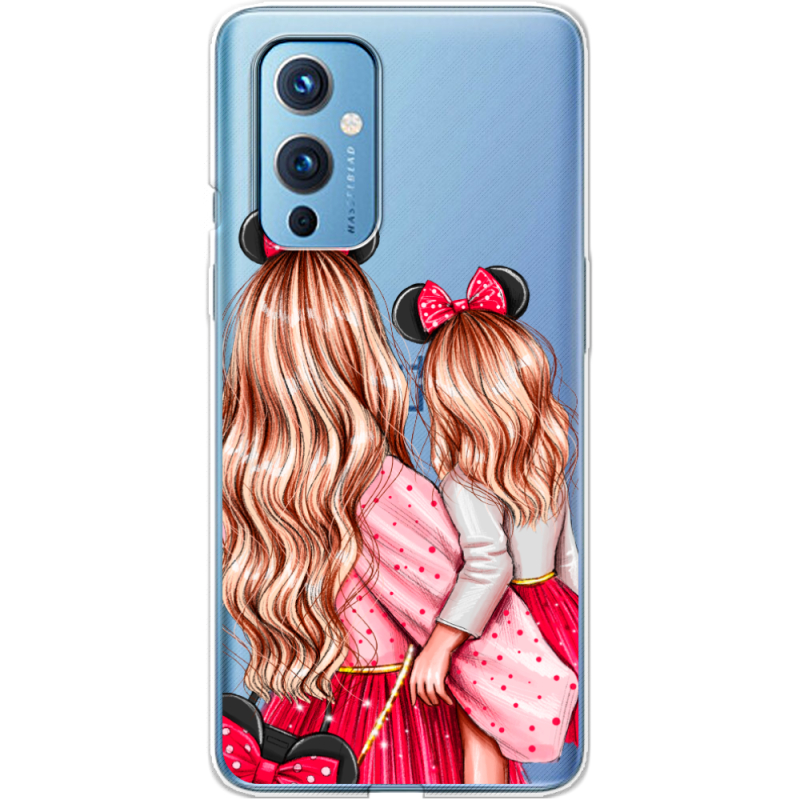 Прозрачный чехол BoxFace OnePlus 9 Mouse Girls