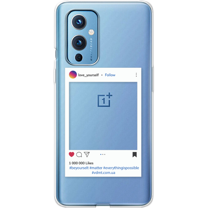 Прозрачный чехол BoxFace OnePlus 9 Insta