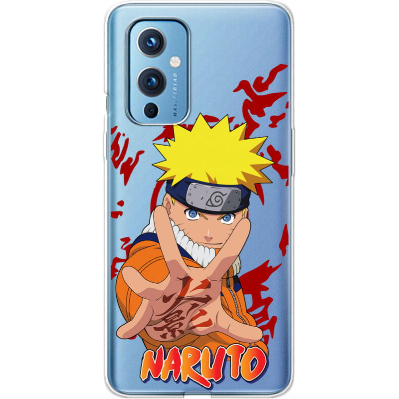 Прозрачный чехол BoxFace OnePlus 9 Naruto