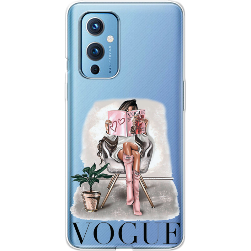 Прозрачный чехол BoxFace OnePlus 9 VOGUE