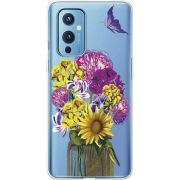 Прозрачный чехол BoxFace OnePlus 9 My Bouquet