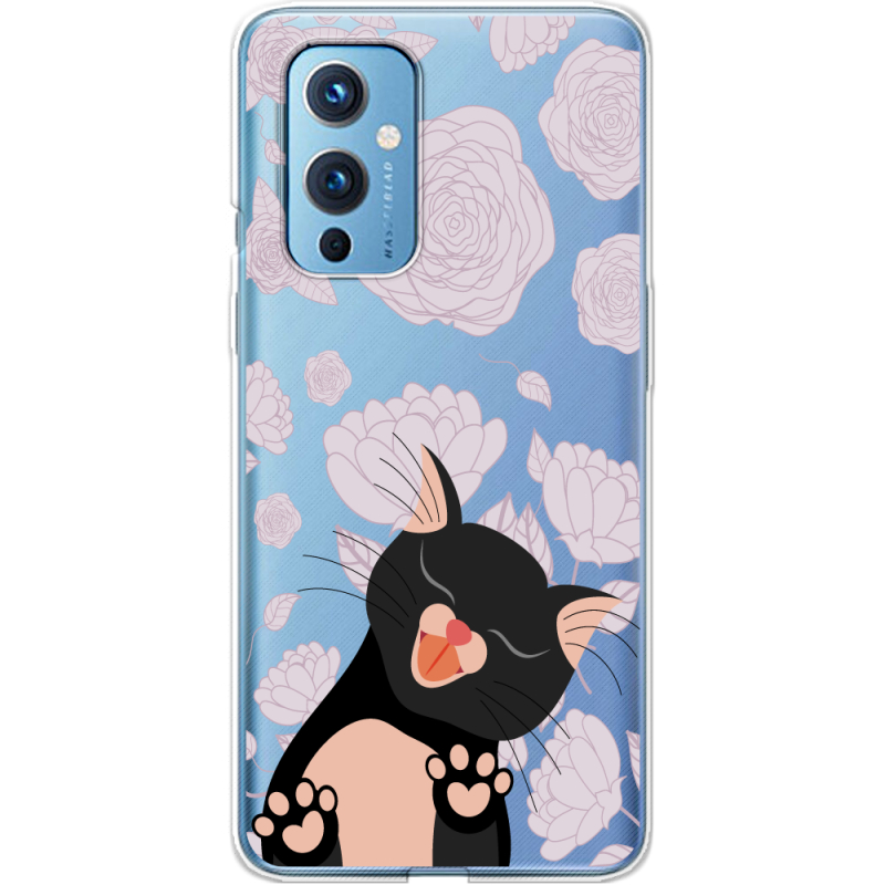 Прозрачный чехол BoxFace OnePlus 9 Meow