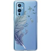 Прозрачный чехол BoxFace OnePlus 9 Feather