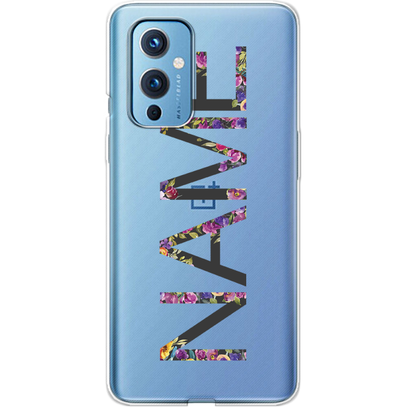 Прозрачный чехол BoxFace OnePlus 9 Именной