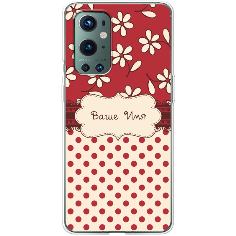 Чехол BoxFace OnePlus 9 Pro Именной Polka Dots