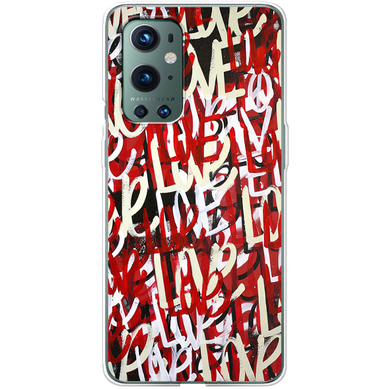 Чехол BoxFace OnePlus 9 Pro Love Graffiti