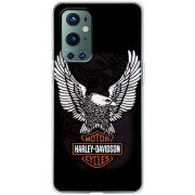 Чехол BoxFace OnePlus 9 Pro Harley Davidson and eagle