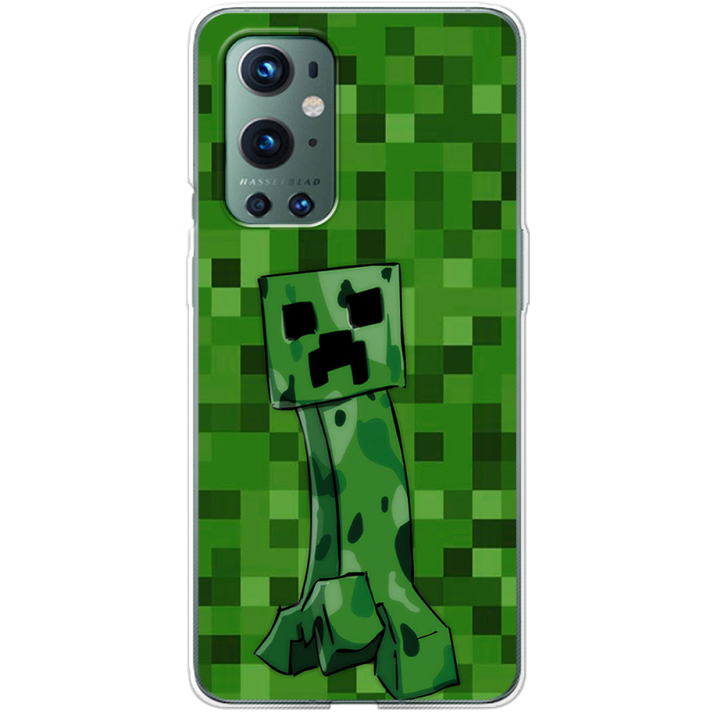 Чехол BoxFace OnePlus 9 Pro Minecraft Creeper