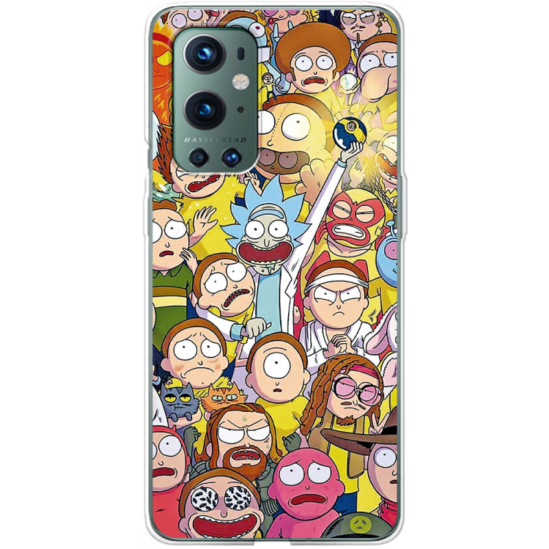 Чехол BoxFace OnePlus 9 Pro Rick and Morty