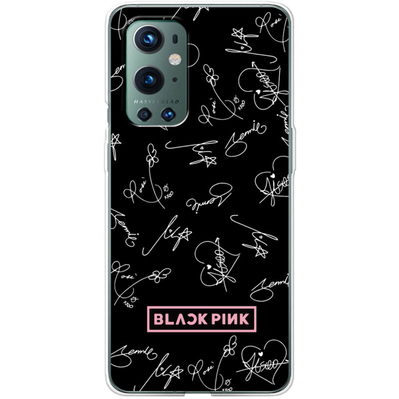 Чехол BoxFace OnePlus 9 Pro Blackpink автограф