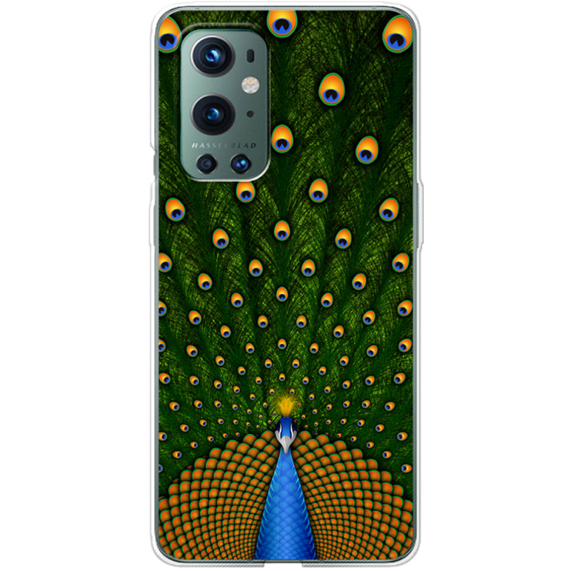 Чехол BoxFace OnePlus 9 Pro Peacocks Tail