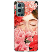 Чехол BoxFace OnePlus 9 Pro Girl in Flowers