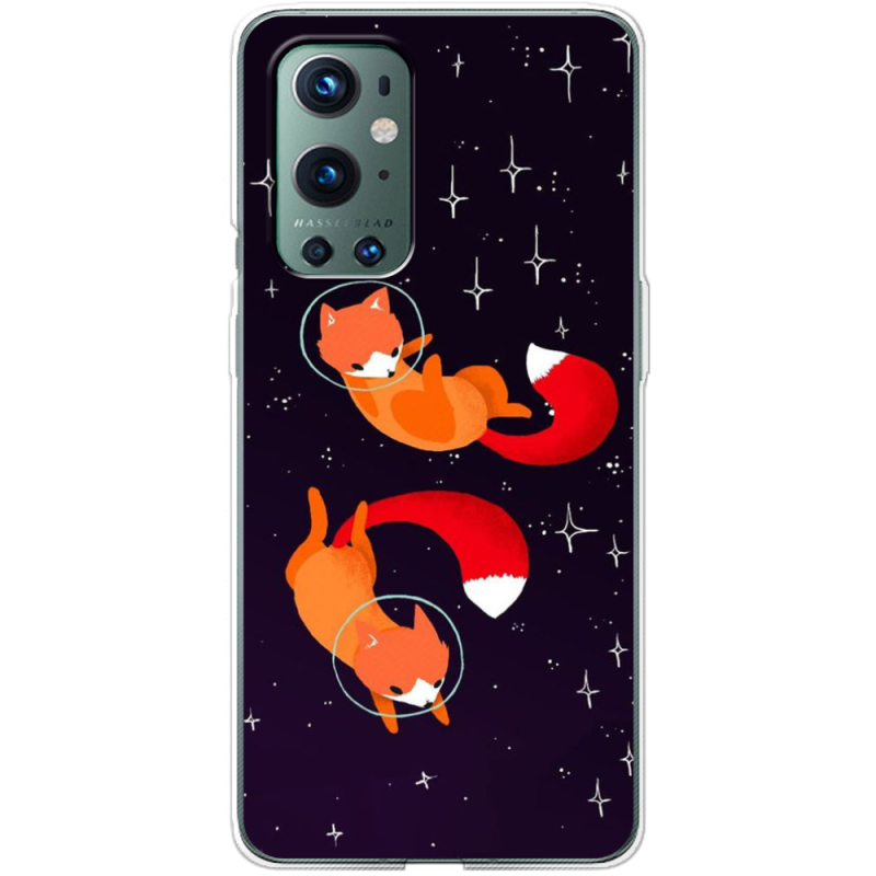 Чехол BoxFace OnePlus 9 Pro Fox-Astronauts