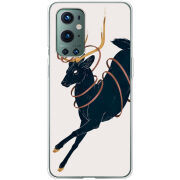 Чехол BoxFace OnePlus 9 Pro Black Deer