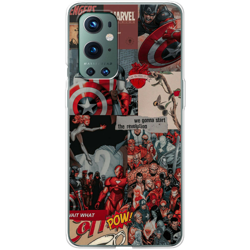 Чехол BoxFace OnePlus 9 Pro Marvel Avengers