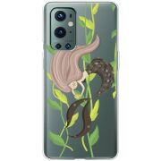 Прозрачный чехол BoxFace OnePlus 9 Pro Cute Mermaid