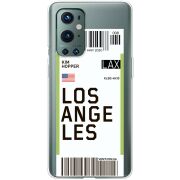 Прозрачный чехол BoxFace OnePlus 9 Pro Ticket Los Angeles