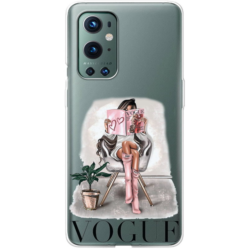 Прозрачный чехол BoxFace OnePlus 9 Pro VOGUE